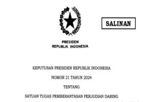 Keppres Soal Pemberantasan Judi Online Diterbitkan, Begini Isinya