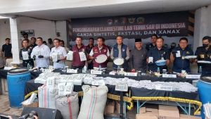 Pabrik Narkotika Terbesar Terbongkar, Produksi 1, 2 Ton Ganja hingga Ekstasi Sintetis
