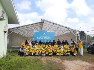 Seru, Belajar Hidroponik di Gerai Energi Pertamina EP Jambi Field