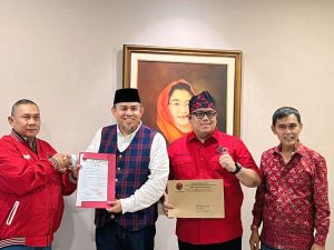 Kantong Rekomendasi PDIP, HAR-Guntur Siap Berlayar di Pilwako Jambi
