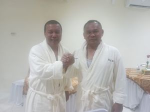 Pasca Daftarkan Diri Sebagai Cagub-Cawagub, Romi-Sudirman Jalani Tes Kesehatan
