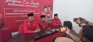 Rakerdasus PDIP Formulasikan Pemenangan Haris-Sani di Pilgub Jambi