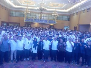 Ribuan Tim, Relawan dan Simpatisan Hadiri Pengukuhan Pejuang Rakyat Romi-Sudirman