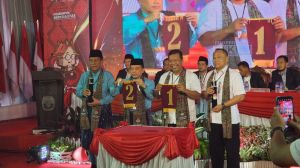 Haris-Sani Dapat Nomor Urut 2 di Pilgub Jambi 2024