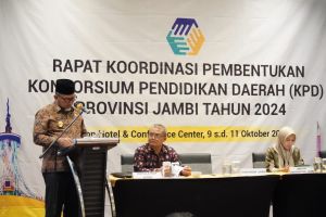 Pjs Gubernur Sudirman Harap Konsorsium Pendidikan Siapkan Strategi Cetak SDM Unggul