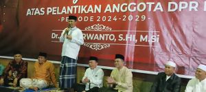 Gelar Tasyakuran Sebagai Anggota DPR RI, Edi Purwanto: Doakan Saya Istiqamah Membangun Jambi