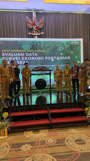 Pemprov Jambi Dukung Rakorda Sensus Pertanian 2023 Demi Rancang Masa Depan Indonesia yang Berdaulat 