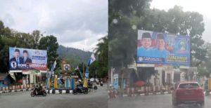 APK Romi-Sudirman di Sungai Penuh Mendadak Diganti Gambar Haris-Sani Tuai Protes