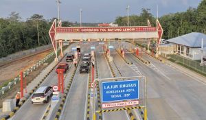 Sejak Beroperasi, Puluhan Ribu Kendaraan Lewati Tol di Jambi