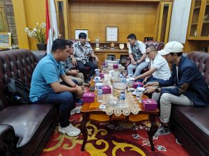 Ketua DPRD Provinsi Jambi Sambut Kunjungan Pimpinan Media