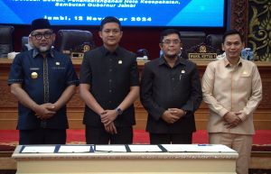 DPRD Provinsi Jambi Sepakati KUA-PPAS 2025 Sebesar Rp 4,47 Triliun