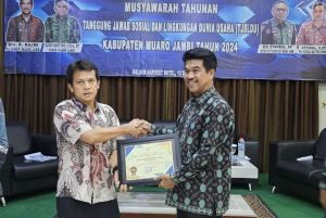 Komitmen Dalam Program TJSL, Pertamina EP Diberi Penghargaan Oleh Bupati Muaro Jambi