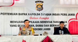 SMSI Provinsi Jambi Apresiasi Kinerja Polda Jambi Selama Tahun 2024