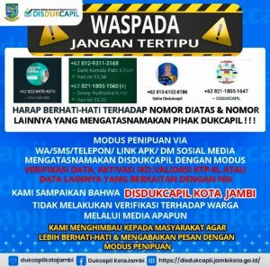 Awas! Marak Penipuan dengan Modus Verifikasi Data Kependudukan