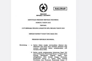 ASN Gembira, Presiden Tetapkan 10 Hari Cuti Bersama Sepanjang 2025