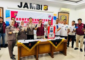Komitmen Berantas Narkoba, Lapas Jambi Bersinergi bersama Ditresnarkoba Polda Jambi
