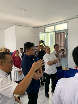 Ketua DPRD Jambi Pantau Tes CAT PPDB SMA Titian Teras