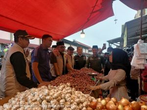 Sidak Harga Pangan Jelang Ramadan, Sekda Sudirman Pastikan Terkendali