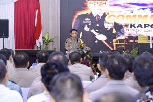 Kapolda yang Baru Beri Arahan ke Jajaran Polda Jambi, Begini Tegasnya