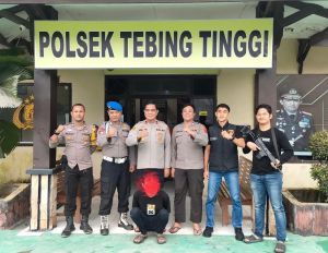 Polsek Tebing Tinggi Amankan Seorang Terduga Pengedar Sabu