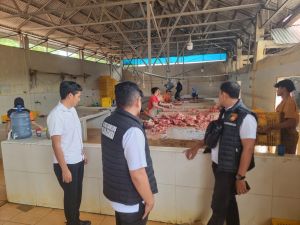 Satgas Pangan Ditreskrimsus Polda Jambi Cek Ketersediaan Ayam Potong di Distributor