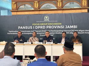 Jadi Narasumber FGD Percepatan PI 10% Jambi, Fasha: Selesaikan PI Yang Ada di Depan Mata