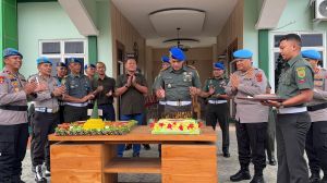 Bidpropam Polda Jambi Hadiri Peringatan Ulang Tahun Denpom II/2