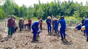 Ditpolairud Polda Jambi Tebar Bibit Nila dan Tanam Jagung Dukung Program Ketahanan Pangan