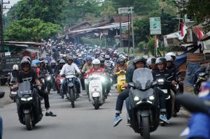 Semarak Sunmori Merdeka, Al Haris Riding Bersama Forkopimda Jambi Semarak