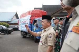 Gubernur Lepas Bantuan Kemanusiaan Bencana Sumatera dengan Total Rp4,5 Miliar