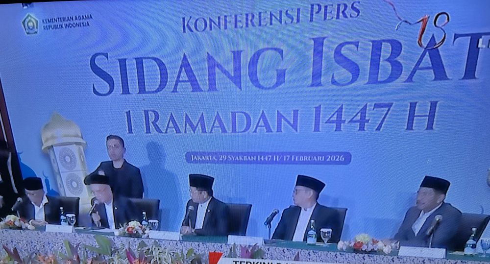 Hasil Sidang Isbat Tetapkan Awal Ramadan Pada Kamis