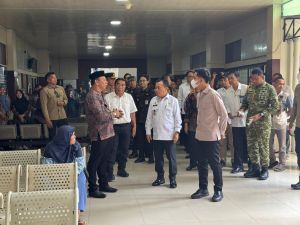 Wapres Pastikan Penguatan Layanan Kesehatan Saat Tinjau Layanan RSUD Raden Mattaher